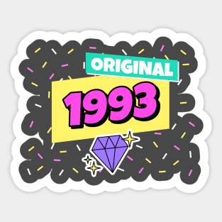 Original 1993 Retro Sticker